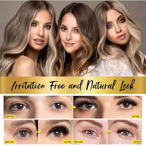 Dual Magnetic Eyelashes NO Eyeliner or Glue Needed, Magnets False Eyelashes - Picture 5 of 6